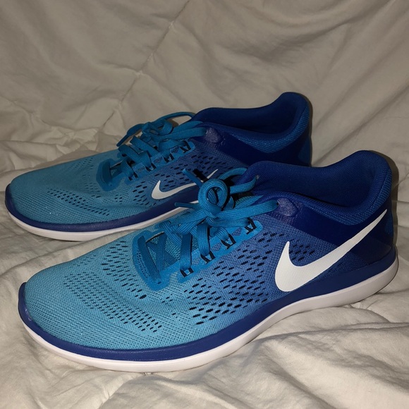 blue nikes womens